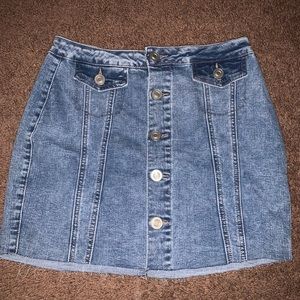 Jean skirt